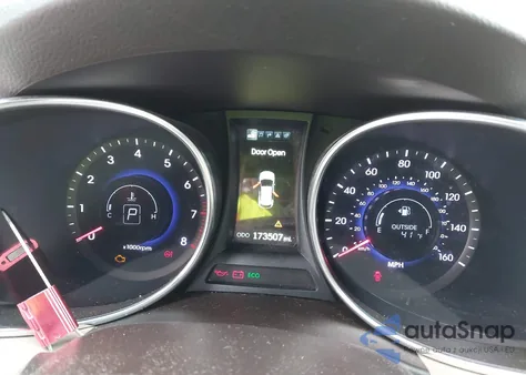 2014 Hyundai Santa Fe Sport 2.4L z USA, uszkodzony, nr VIN 5XYZUDLB1EG223309